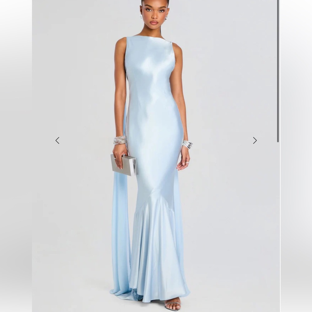 Retrofete Sky Blue Sleeveless Dress